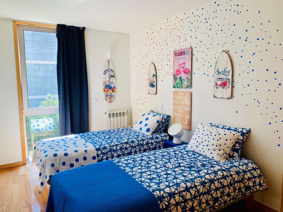 Sea, Surf And Sun Apartment Azurara Exterior foto